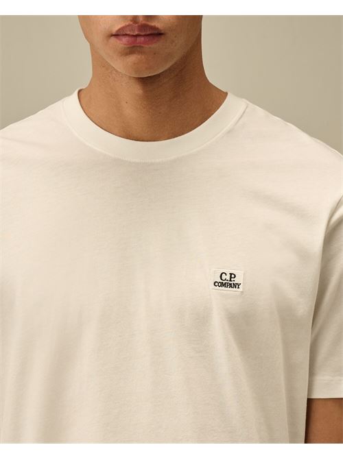 jersey logo patch t-shirt C.P. COMPANY | CMTS031A-005100W103